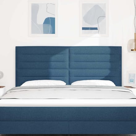 vidaXL Hoofdbord Blauw 180 cm Stof