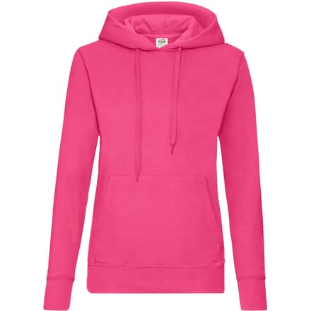 Dames Hoodie Fruit of the Loom Classic