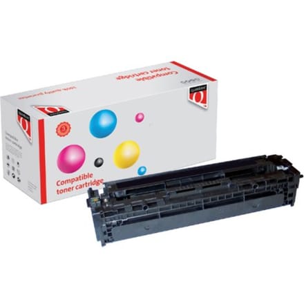 Tonercartridge Quantore alternatief tbv HP CB540A 125A zwart