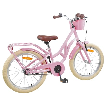 vidaXL - Kinderfiets - 24 - Inch - voor - 8-12 - jaar - oud - Licht - Roze