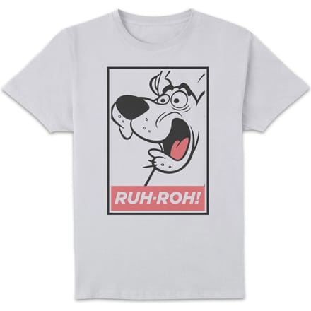 Scooby Doo Ruh-Roh! Men's T-Shirt - White - S