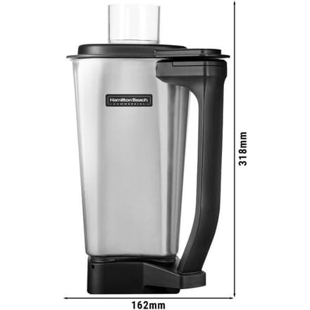 HAMILTON BEACH RVS container - 1,8 liter - geschikt voor MHPHBC4, FMHBC51 & FMHBC51S