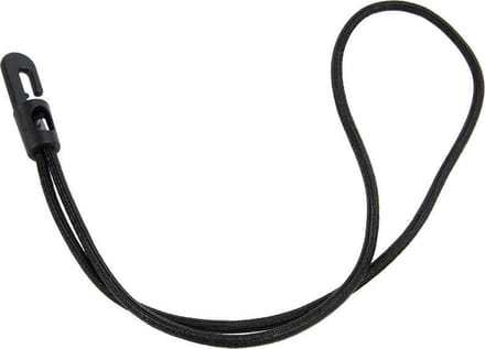 Afdekzeilwinkel - Spanner kunststof haak 35cm elastiek zwart