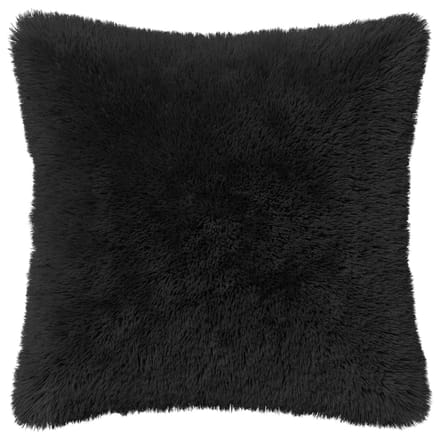vidaXL - Kussensloop - 2 - pcs - HEERLEN - Zwart - 30 - x - 30 - cm - PV - Fleece