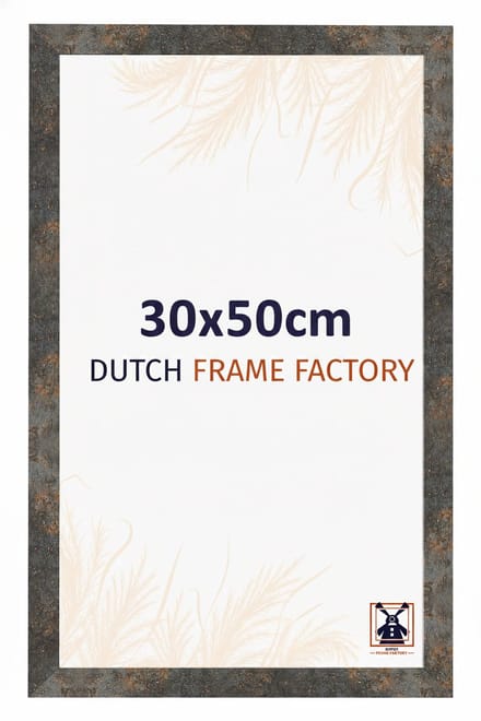 Fotolijst 30x50 cm - MDF - Geoxideerd Metaal - Benno