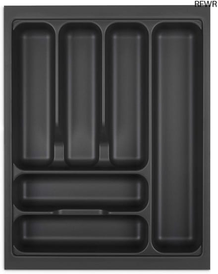 RFWR® Bestekbak Lavagrijs 450 mm voor Keukenladen