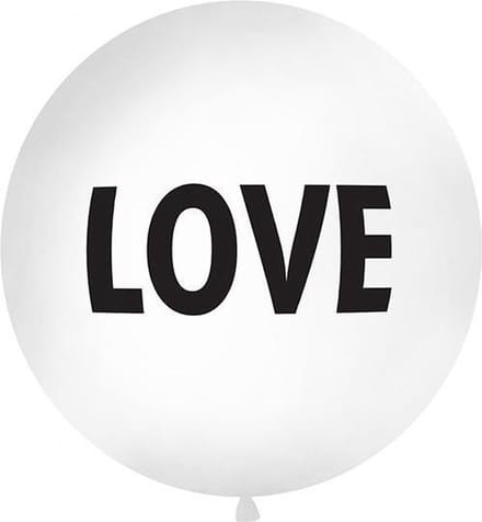 Jumbo Ballon Love 1 meter