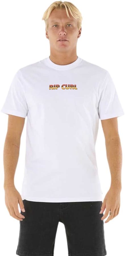 Rip Curl Big Mumma Icon T-shirt Met Korte Mouwen Wit M Man