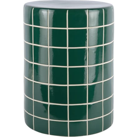 Leitmotiv bijzettafel retro tiles high - 33x33x44 cm