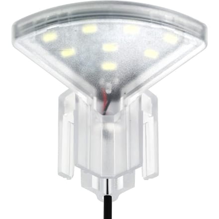 Lampe LED USB à pince en forme d'éventail, avec 8 LED haute luminosité SMD5730, lumière blanche pour Aquarium white