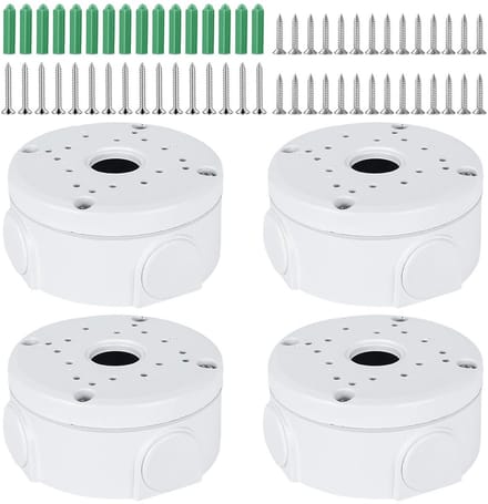 4x Waterdichte Camera Opbergdoos - Universele Montagebehuizing voor Beveiligingscamera's