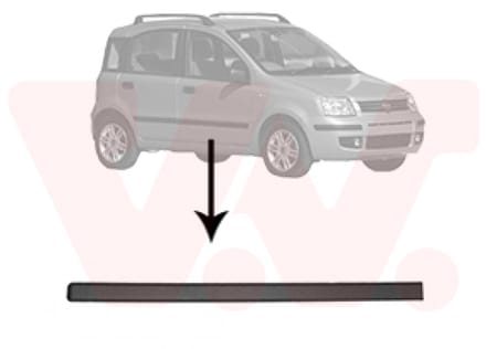 Van Wezel - DEURBEKLEDING VOOR FIAT PANDA 2003-2012 JAD614054VWAN