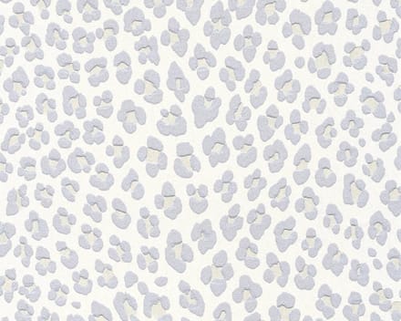 DIERENHUID BEHANG | Panterprint - zilver creme grijs - A.S. Création Michalsky 3