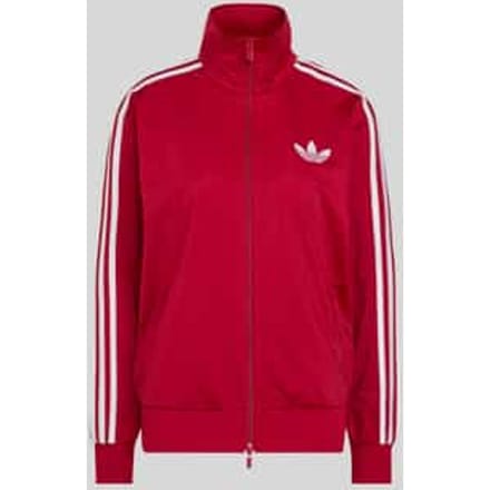 Loose fit sweatjack met gestikt logo model 'FIREBIRD'
