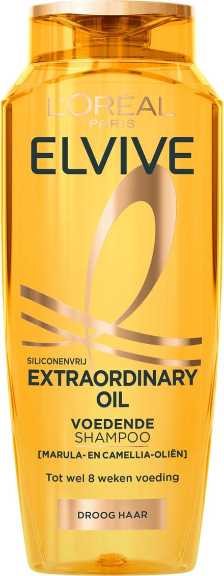 L’Oréal Paris Elvive Extraordinary Oil Shampoo - Voor droog haar - Met marula- en camelia-olie - 250 ml