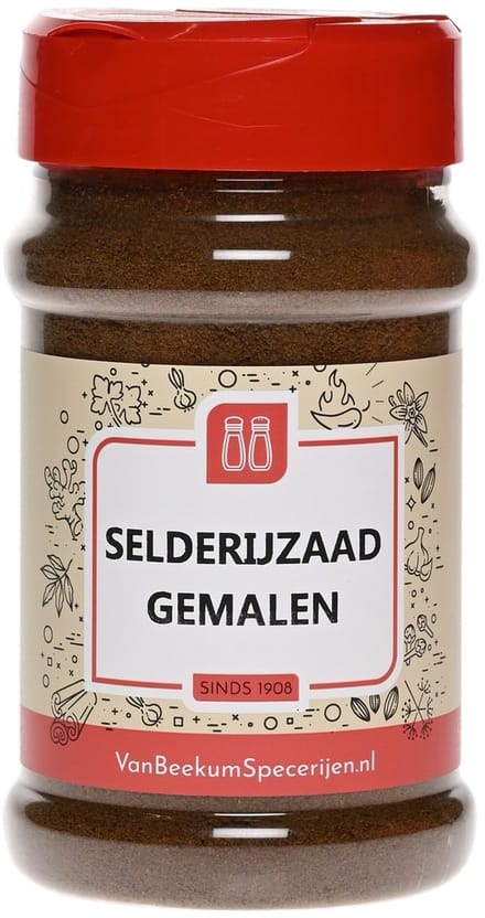 Van Beekum Specerijen - Selderijzaad Gemalen - Strooibus 130 Gram