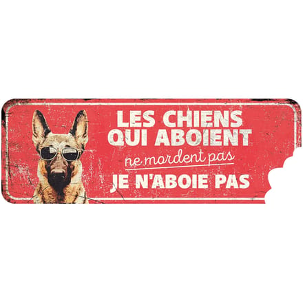 Duitse herder waarschuwingsbord van D&D Home