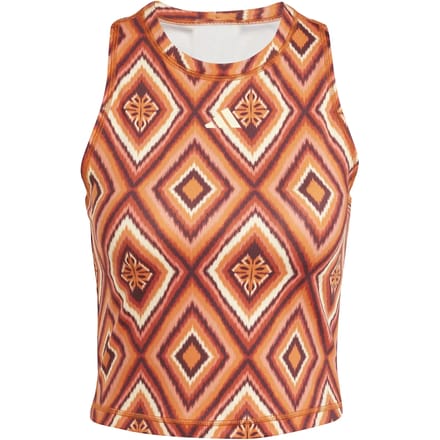 adidas Performance adidas x FARM Rio Training Tanktop - Dames - Bruin- XS