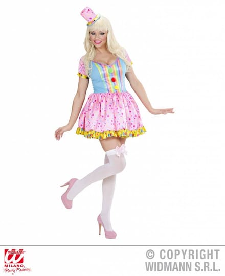 Clown Fantasy meisje - Maat M