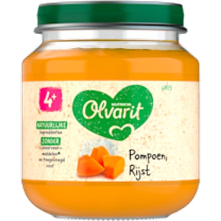 4+mnd Pompoen Rijst
