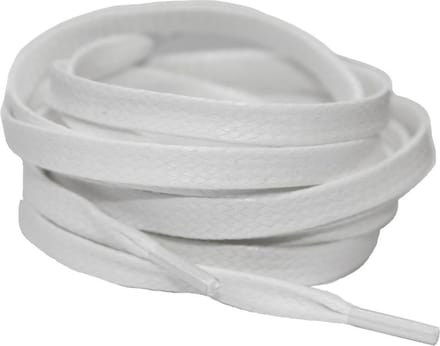 Veters geschikt voor Filling Pieces Wit 120cm - Plat