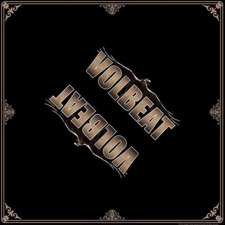 Volbeat - Raven Logo Bandana - Zwart