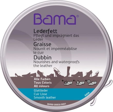 Bama Leervet Gladleer - Schoenonderhoud - 100 ml Naturel