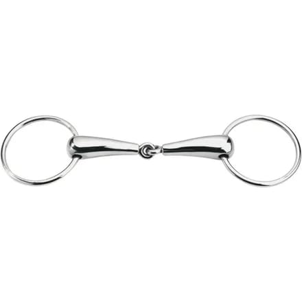 2-rings paardenbit met schuifmondstuk Feeling