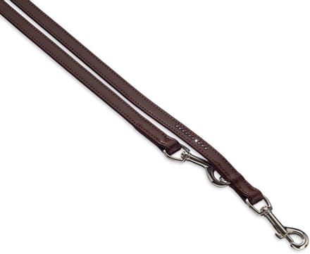 Hondenriem - Leash - Veilig uitlaten - Ingelegde kristallen - 200 cm - Bruin