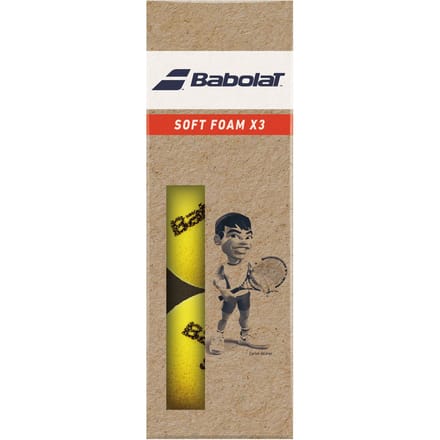 Tennisbal voor kinderen Babolat Soft Foam (x3)
