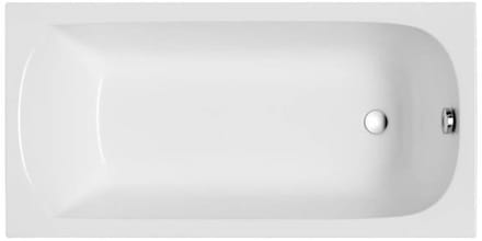 Badland CLASSIC SLIM ligbad 150 x 75 cm wit