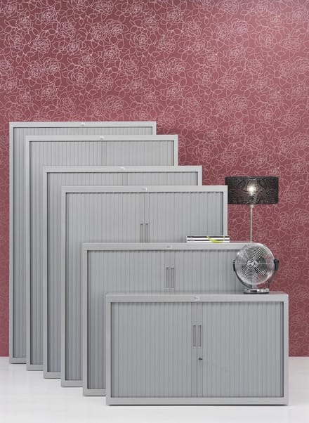 Claudius PLUS roldeurkast 198x120x45cm wit