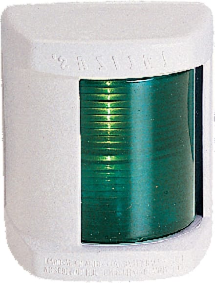 Classic N12 Navigatieverlichting voor boten tot 12 meter - SB (groen) - Wit