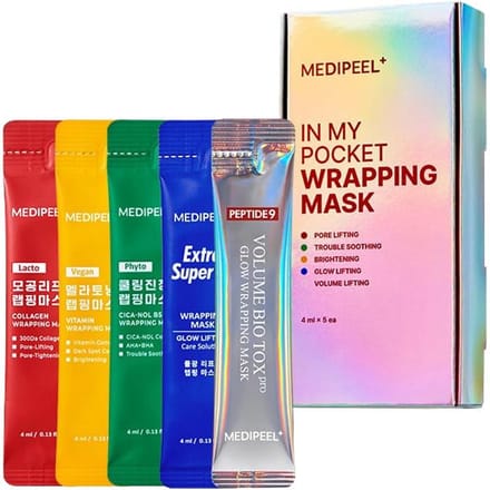 [MEDI-PEEL] In My Pocket Wrapping Mask Set 4ml*5EA