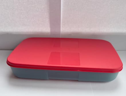 Tupperware Stapel Vleeswarendoos , voor koelkast en diepvries bestemd