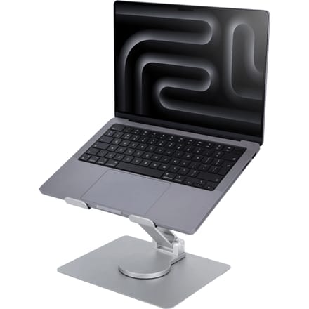 BlueBuilt Draaibare en Verstelbare Laptopstandaard 10 - 17 Inch