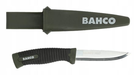 Bahco Laplander Serie - Multifunctioneel Mes - Roestvrijstalen Lemmet - 218mm - Ergonomische Handgreep