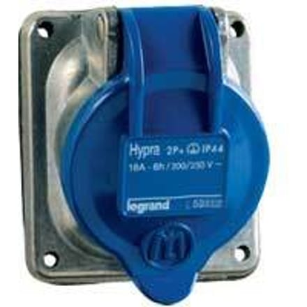Hypra Invoerbox 230V 32A 2P IP44 Metaal - 052732