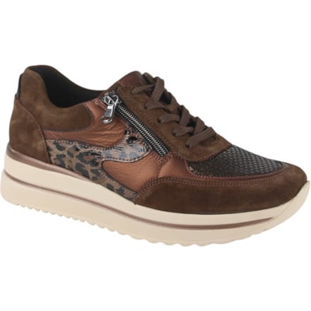Waldläufer K Luana Sneakers - Suède - Dames - Bruin - Maat 40,5