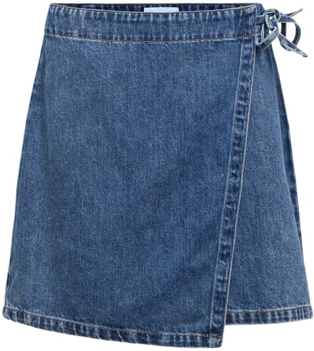 Object wikkelrok Denim