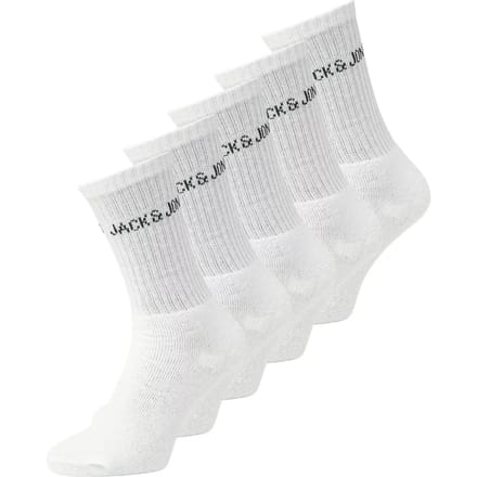 JACK&JONES ADDITIONALS - JACREGEN TENNIS SOCK 5 PACK NOOS Heren Sokken