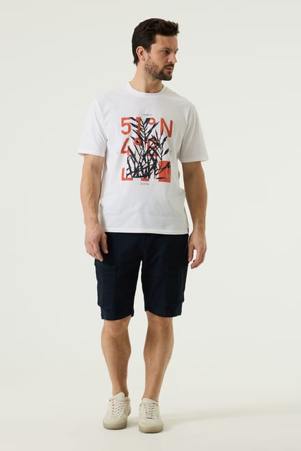 Pilot cargo short donkerblauw