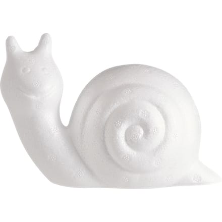 Piepschuim figuur Slak