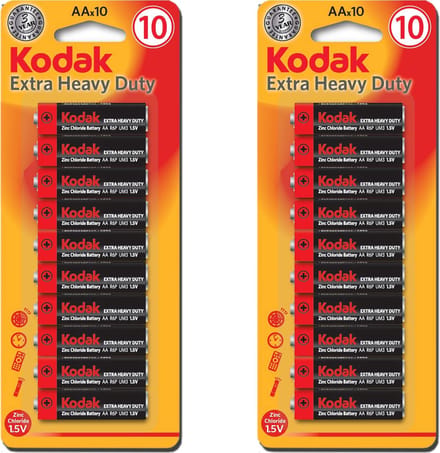 Kodak AAA Batterijen Extra Heavy Duty Goede kwaliteit Batterijen - Mini Penlite - 20 Stuks