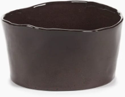 Serax Marie Michielssen La Mère bowl recht H9.5cm D18cm ebony