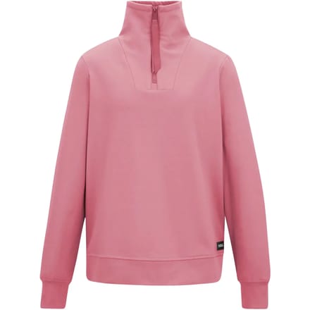 Demmi isolerende fleecetrui met 1/2 rits voor dames