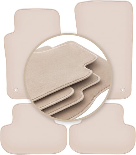 PREMIUM beige vloermatten voor: Chevrolet Camaro V 2006-2015