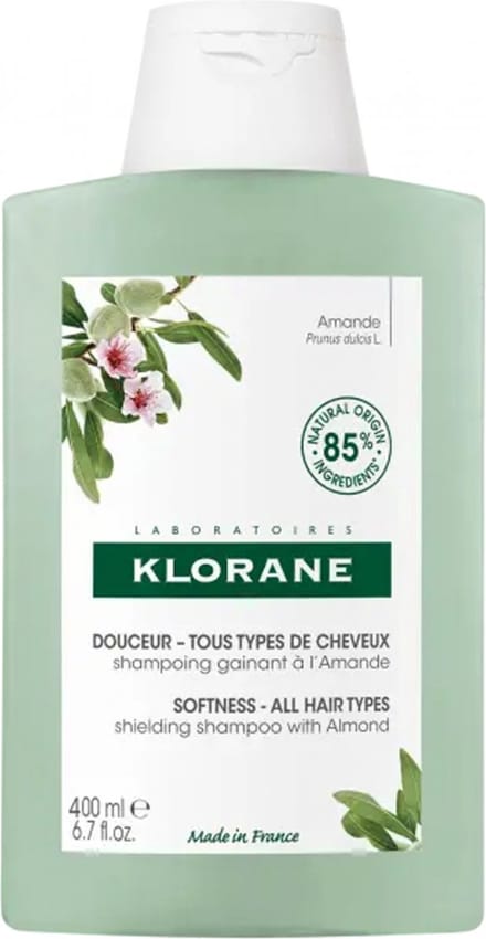Klorane Gentle - Alle Haartypen Geven Shampoo met Amandel 400 ml