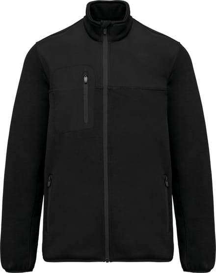 WK. Designed To Work Gerecycled herenjasje in polytricot WK9108 - Black - M