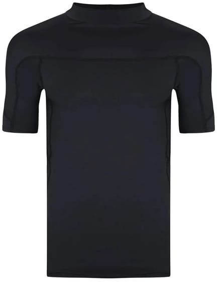 Typhoon Fintra Tech Korte Mouw Rash Guard Zwart M Man
